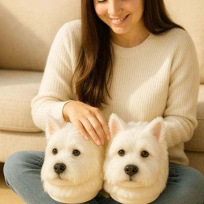 Chaussons Chien Ultra Doux – Confort & Chaleur à la Maison