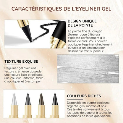 Eyeliner gel waterproof longue tenue