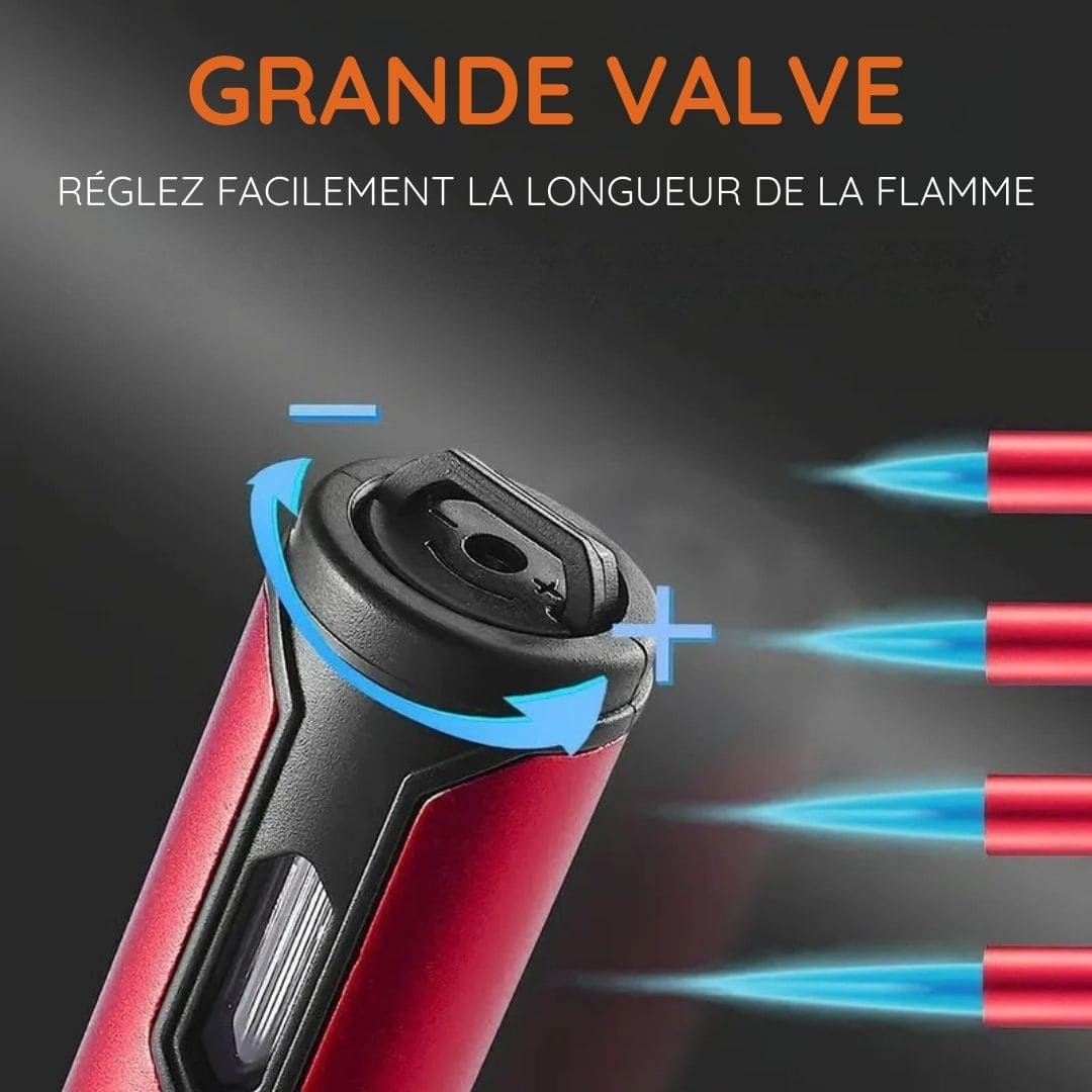 Briquet électronique rechargeable à flamme plasma