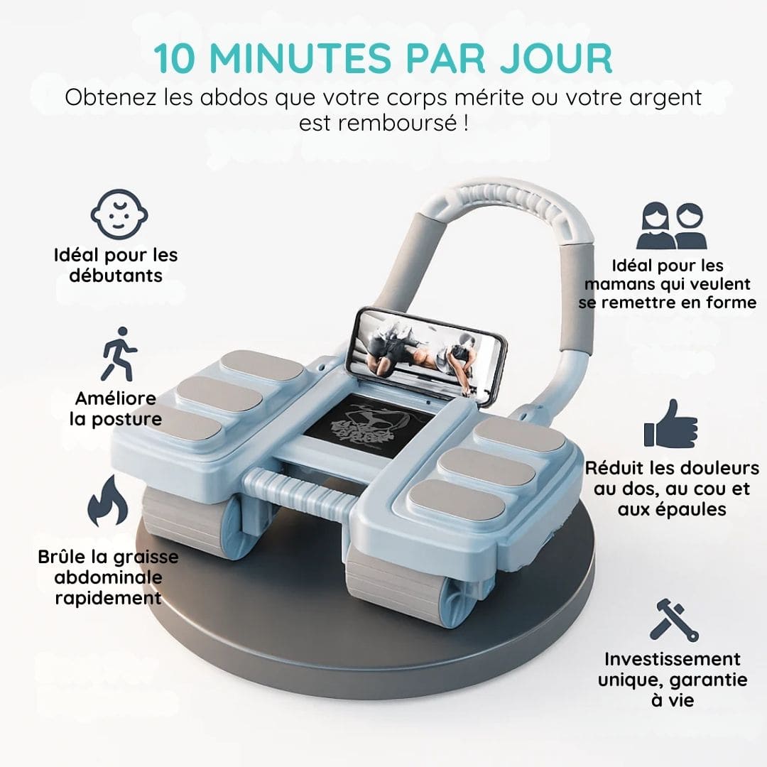 Roue Abdominale High-Tech Connectée