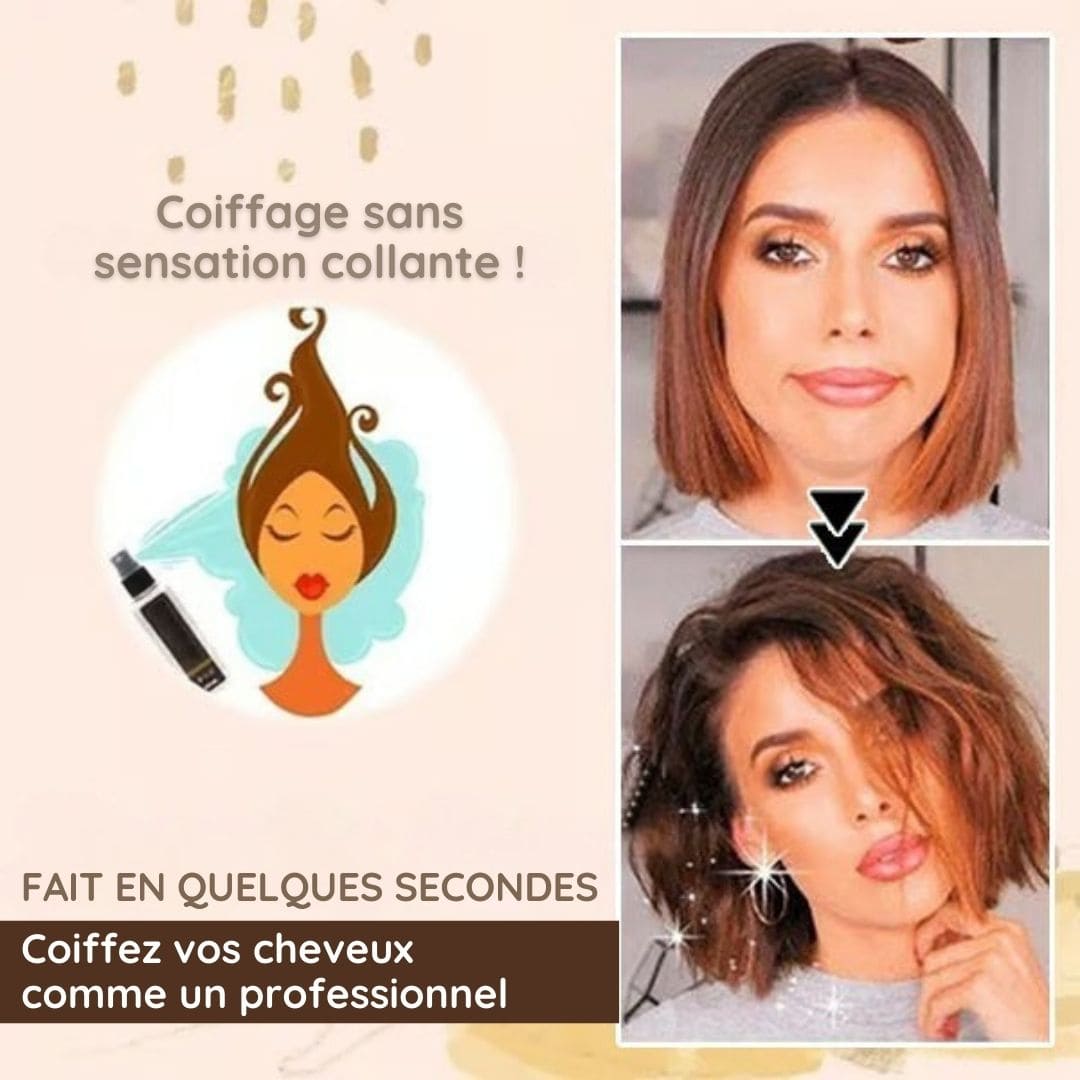 Spray coiffant volumisant pour cheveux