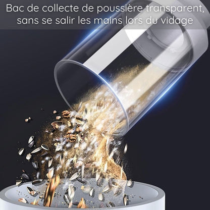 Aspirateur à main 4-en-1 sans fil à aspiration améliorée 11000 PA