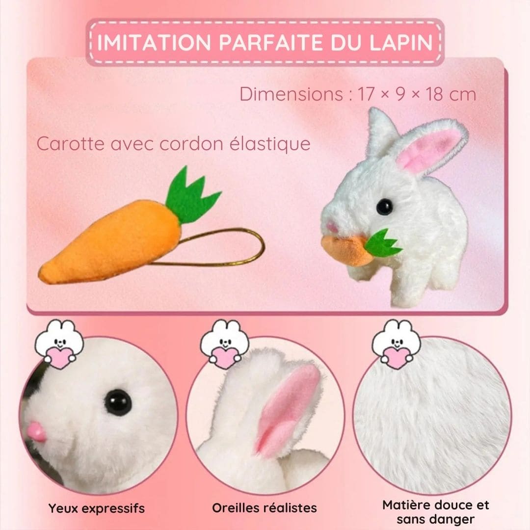 Jouet Lapin Réaliste