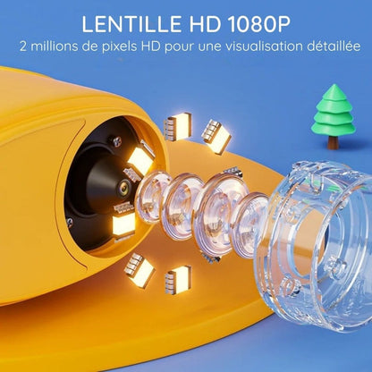 Microscope numérique portable grossissement x1000 pour enfants