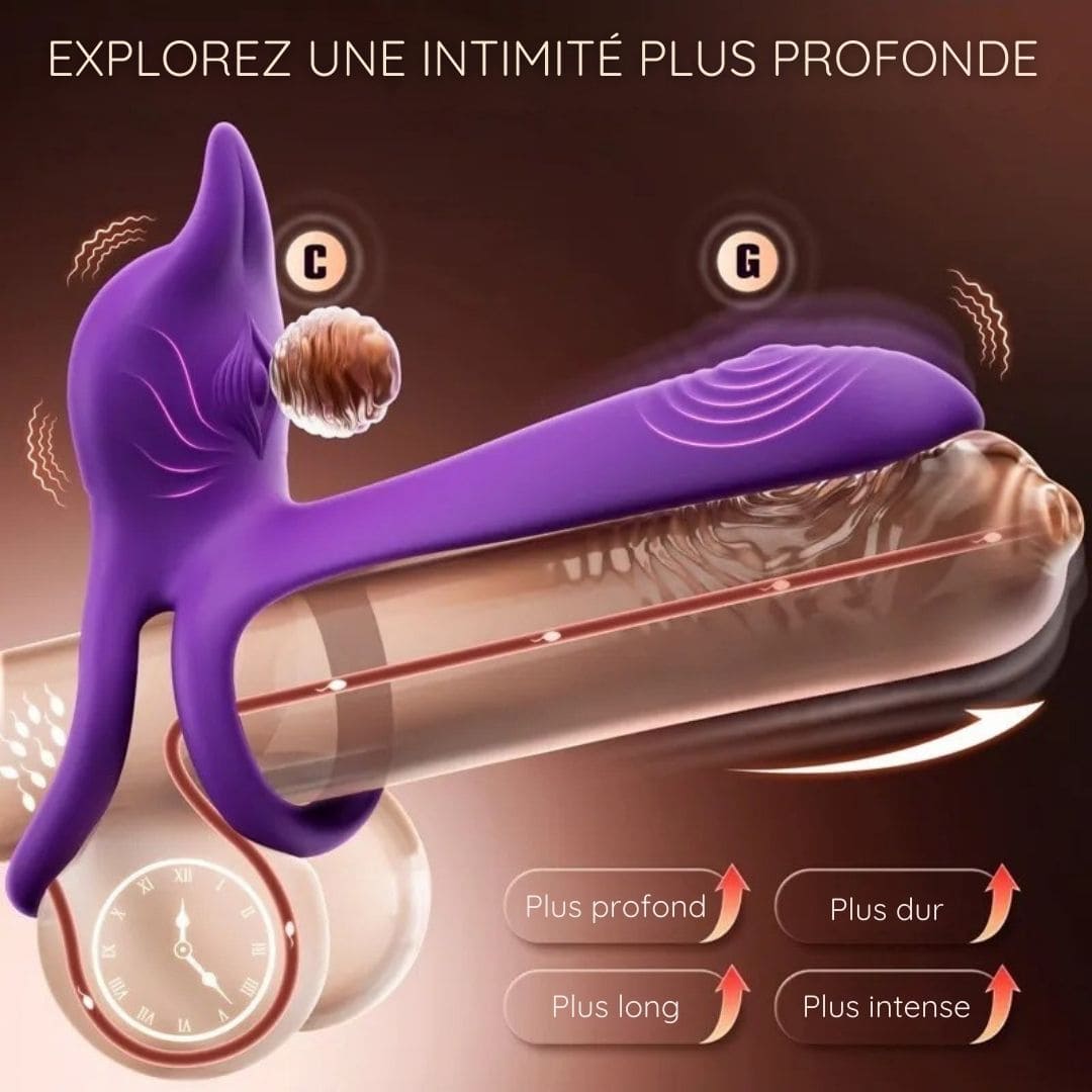 Sextoy vibrant en silicone