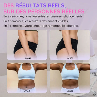 Stepper fitness avec poignées élastiques