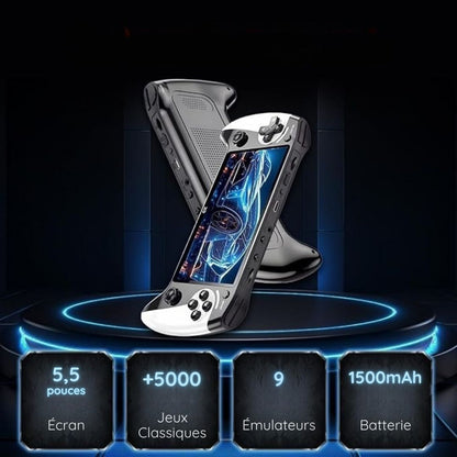 Console de jeux rétro portable X9 (+5.000 jeux inclus)