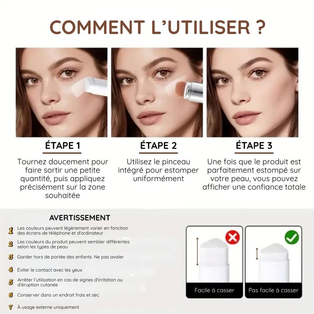 Fond de teint correcteur adaptatif