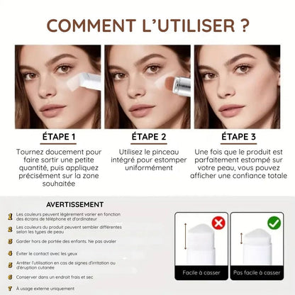 Fond de teint correcteur adaptatif