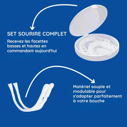 Gouttières amovibles d’alignement dentaire - Dentition parfaite