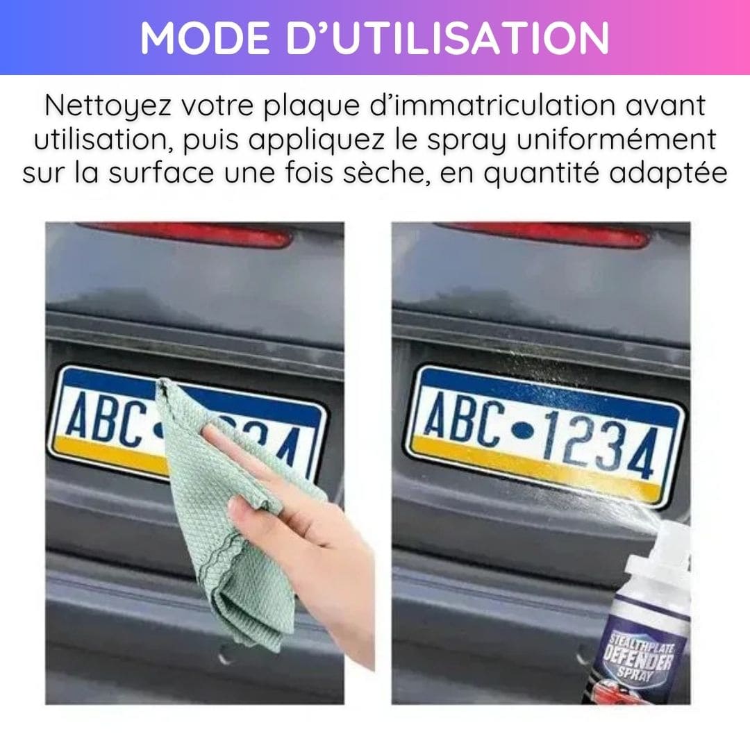 Spray réfléchissant Anti-flashs et Radars