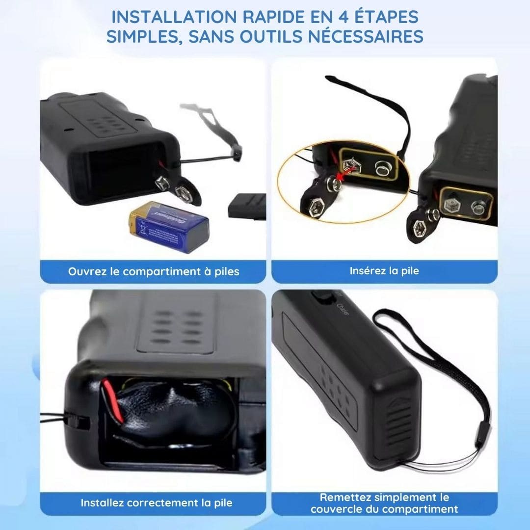 Dispositif ultrasonique de correction comportementale pour chien