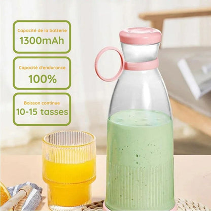 Blender portable rechargeable pour jus et smoothies