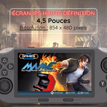 Console de jeux portable rétro HD SF3000 (+20.000 jeux)