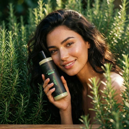 Shampooing au romarin et à la kératine hydrolysée