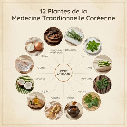 Savon Capillaire – Volume, Force & Repousse Anti-Pellicules