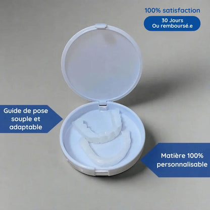 Gouttières amovibles d’alignement dentaire - Dentition parfaite