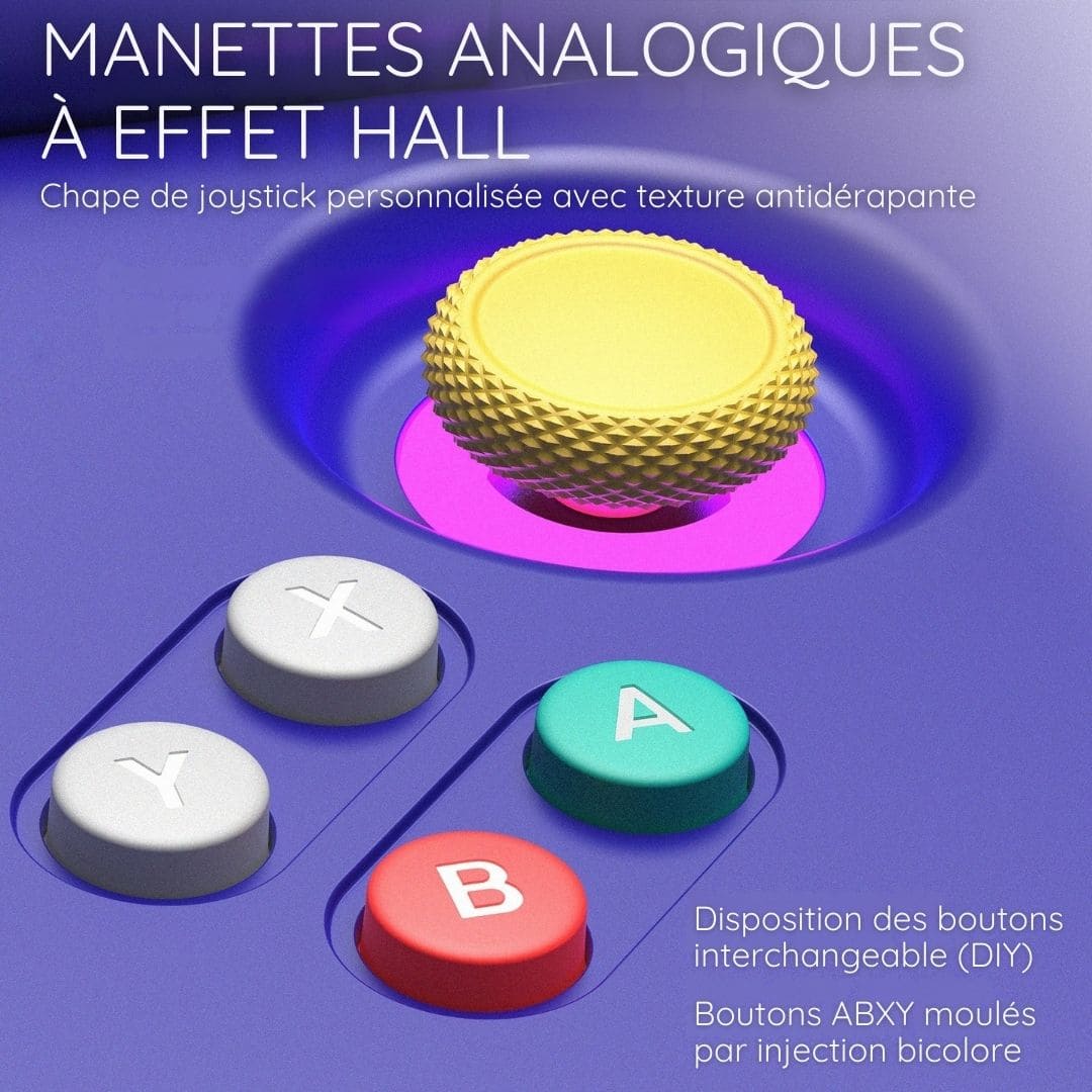 Console de jeu rétro portable pliable