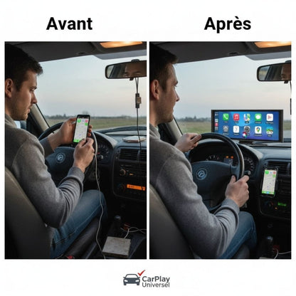 Écran CarPlay - Compatible avec toutes les voitures