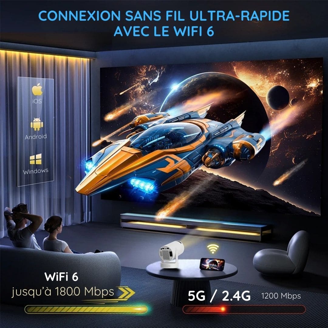 Projecteur Home Cinéma Haute Résolution