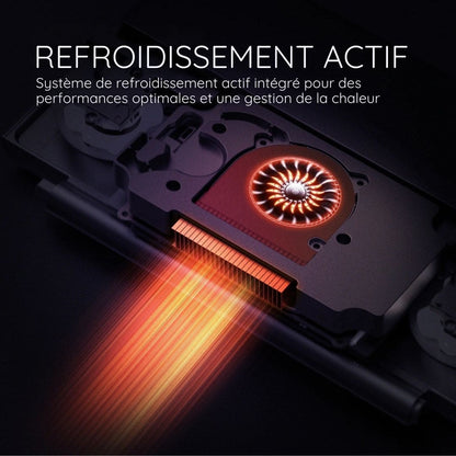 Console de jeu rétro portable pliable