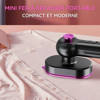 Mini fer à repasser portable compact et moderne