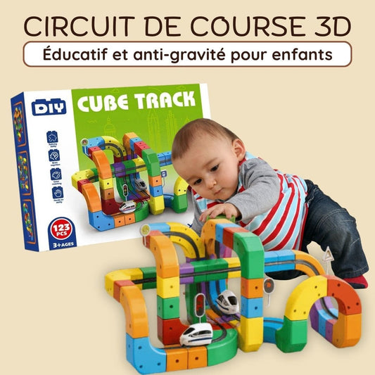 Circuit de course 3D éducatif et anti-gravité pour enfants