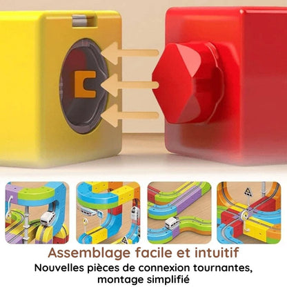 Circuit de course 3D éducatif et anti-gravité pour enfants