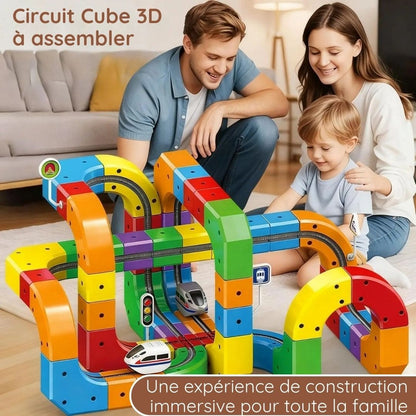 Circuit de course 3D éducatif et anti-gravité pour enfants
