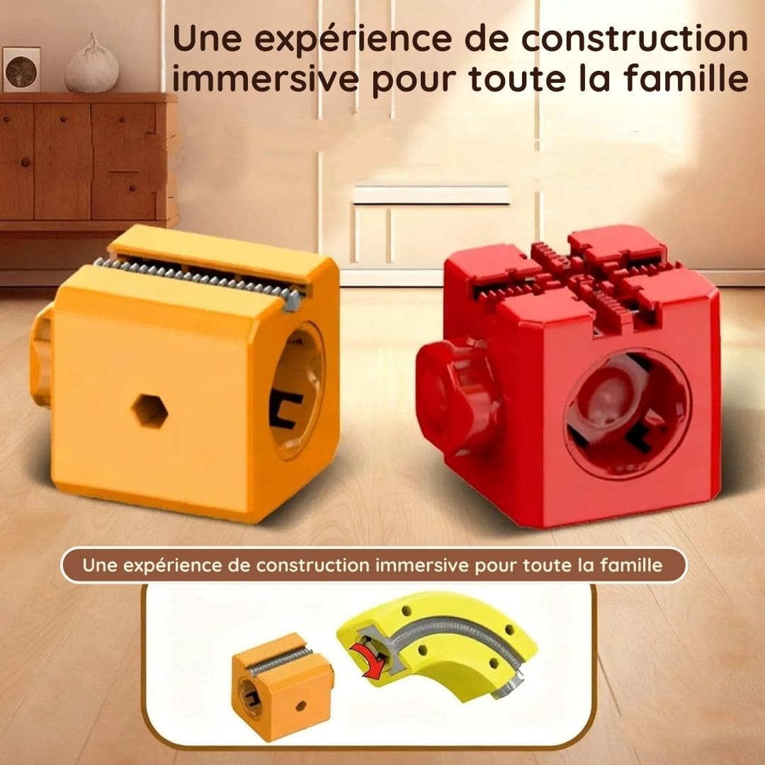 Circuit de course 3D éducatif et anti-gravité pour enfants