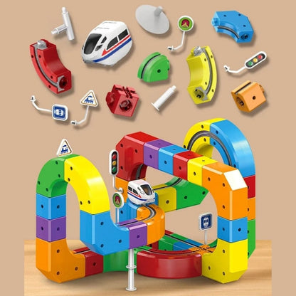 Circuit de course 3D éducatif et anti-gravité pour enfants