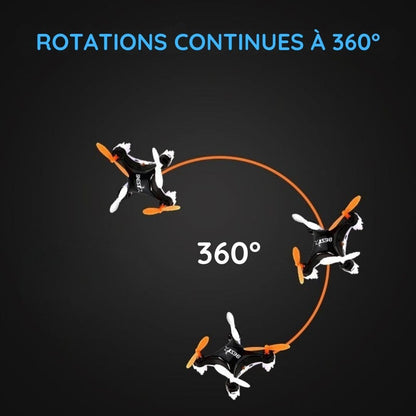 Mini Drone BEST-X | Vol stable & anti-chute avec télécommande intégrée