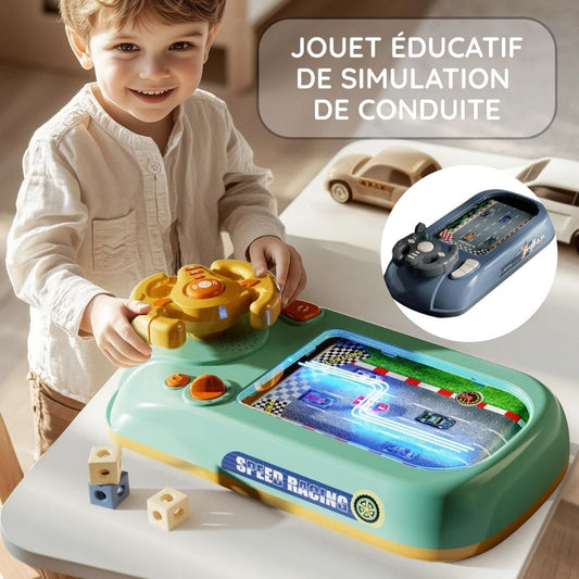 Jouet éducatif de simulation de conduite