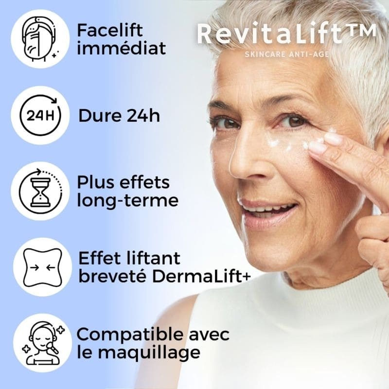 RevitaLift™ Crème Liftante Anti-Rides Instantanée