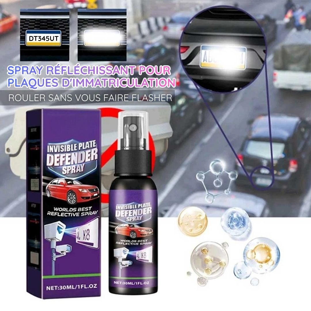 Spray réfléchissant Anti-flashs et Radars