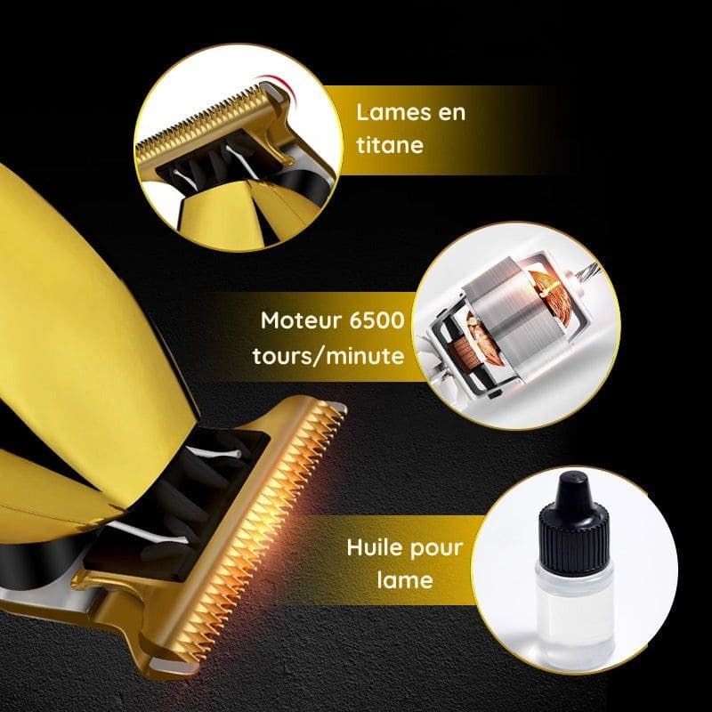 Tondeuse de Précision Artistique Prise en Main Facile