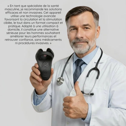 Anneau vibrant électrique de stimulation masculine