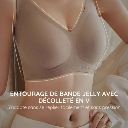 Soutien-gorge gainant et sculptant sans armature