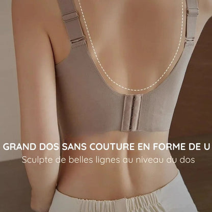 Soutien-gorge gainant et sculptant sans armature