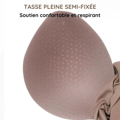 Soutien-gorge gainant et sculptant sans armature