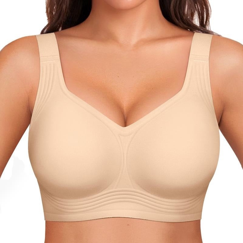 Soutien-gorge gainant et sculptant sans armature