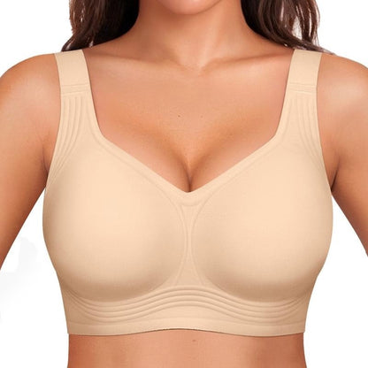 Soutien-gorge gainant et sculptant sans armature